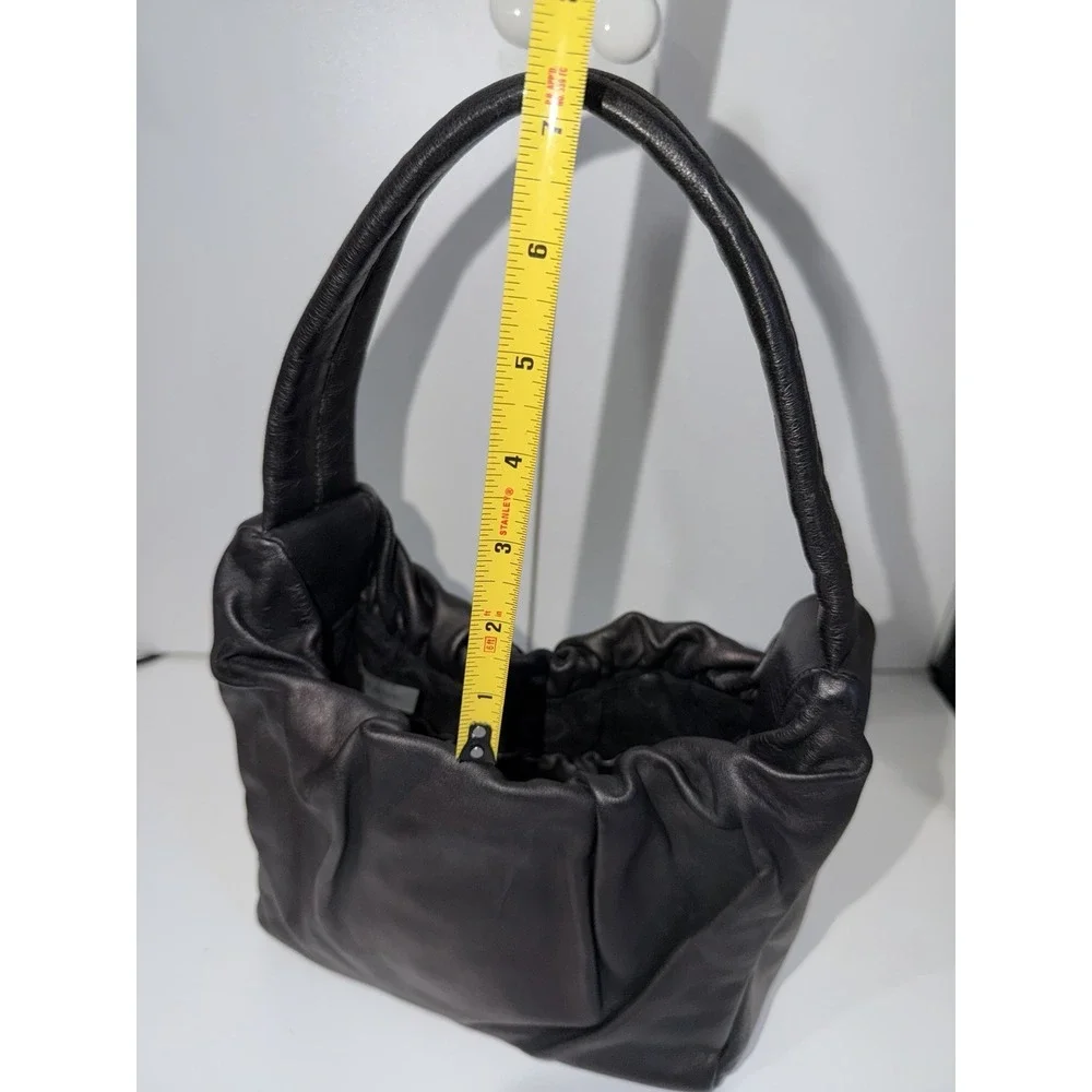 Staud Felix Black Leather Bag $295 L - Picture 11 of 13